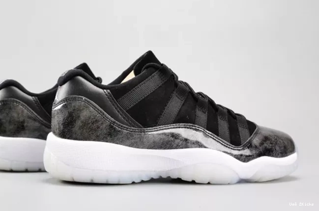 729  JORDAN 11 womens "BARON" 2506 (GS) AIR  RETRO LOW BG 528896- Trendy 0808